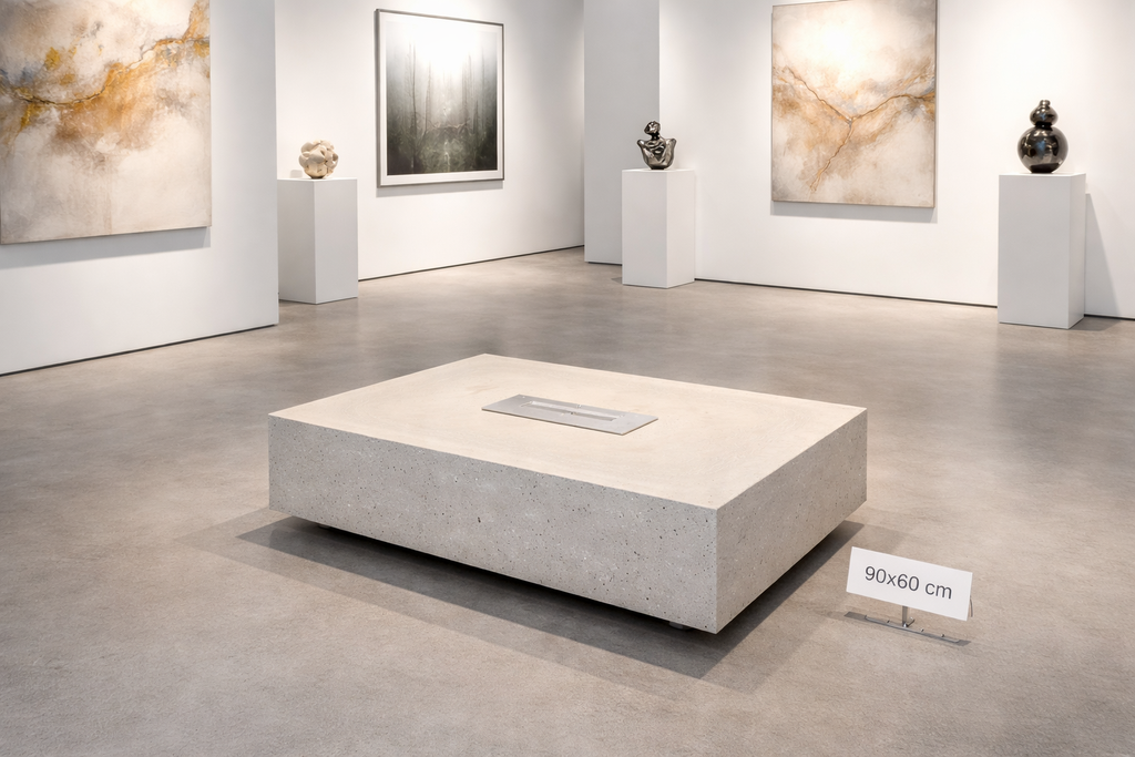 Betontisch Amira Fire