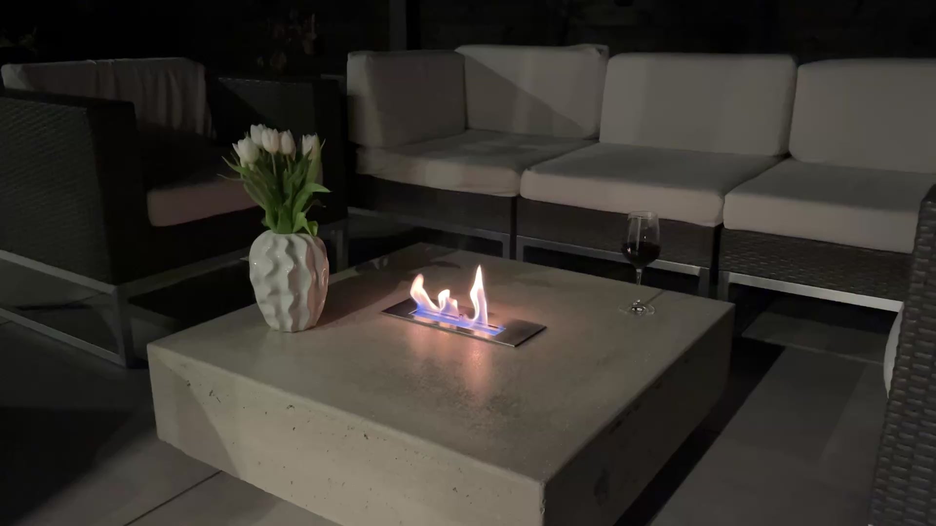 Betontisch Lennart Fire